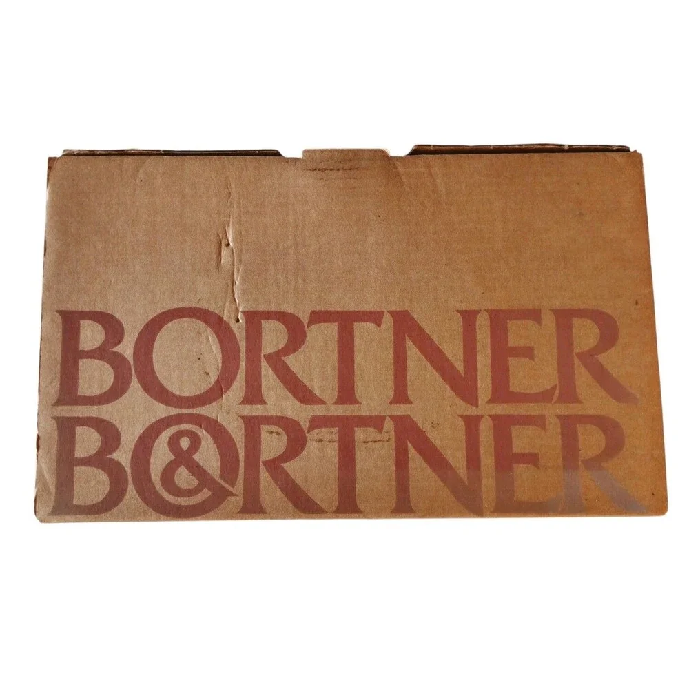 Bortner & Bortner Terra Cotta Enchilada Pan Dish Blue Glaze 12